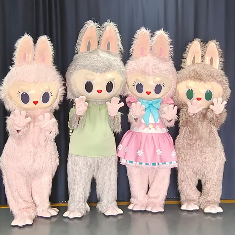 拉布布人偶服角色扮演道具
